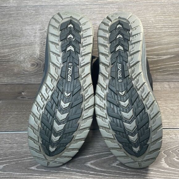 Teva Jordanelle Thinsulate -25f Waterproof Black Gray Women’s Sz 7 Winter Boots - Picture 7 of 11